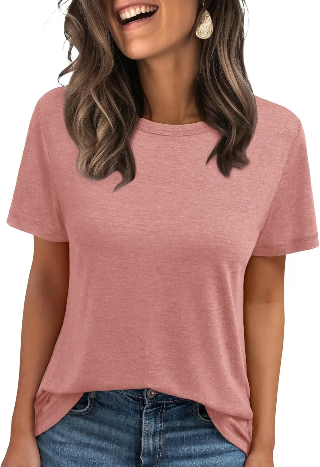 AUTOMET Summer Tops Women Spring Short Sleeve Shirts Beach Vacation Outfits Plus Size Workout Tshirts Casual Clothes 2025