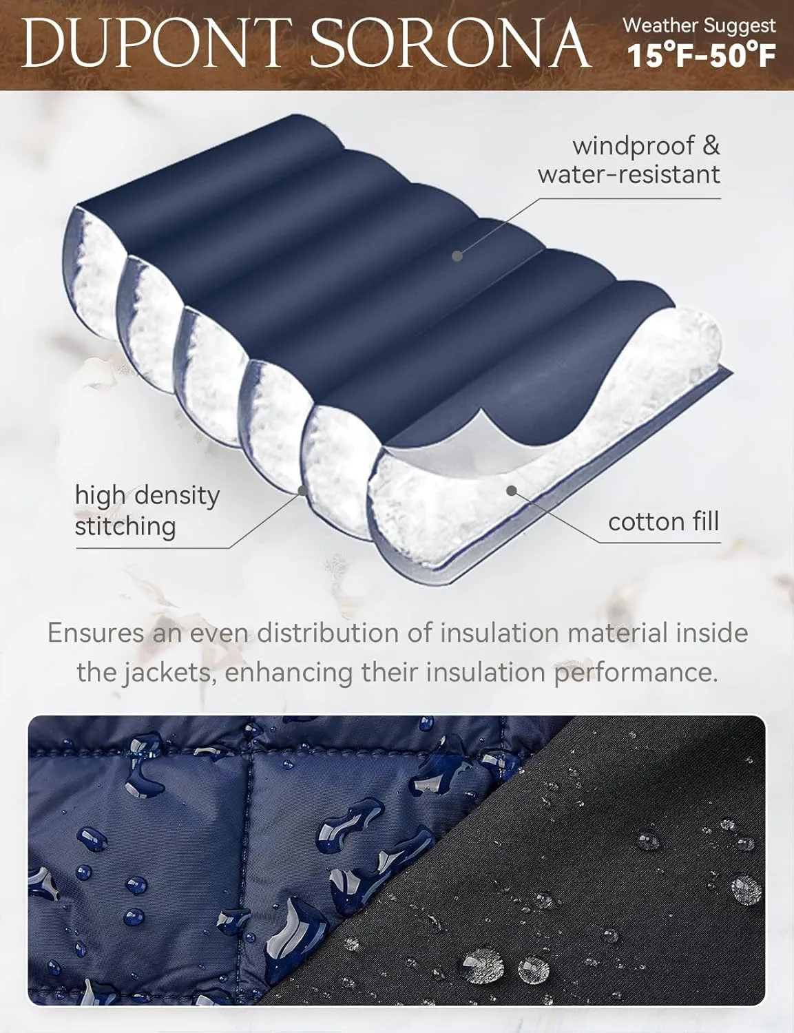 baleaf Women's Puffer Vest Lightweight Winter Warm Stand Collar Quilted Vests Water Resistant Zip Pockets