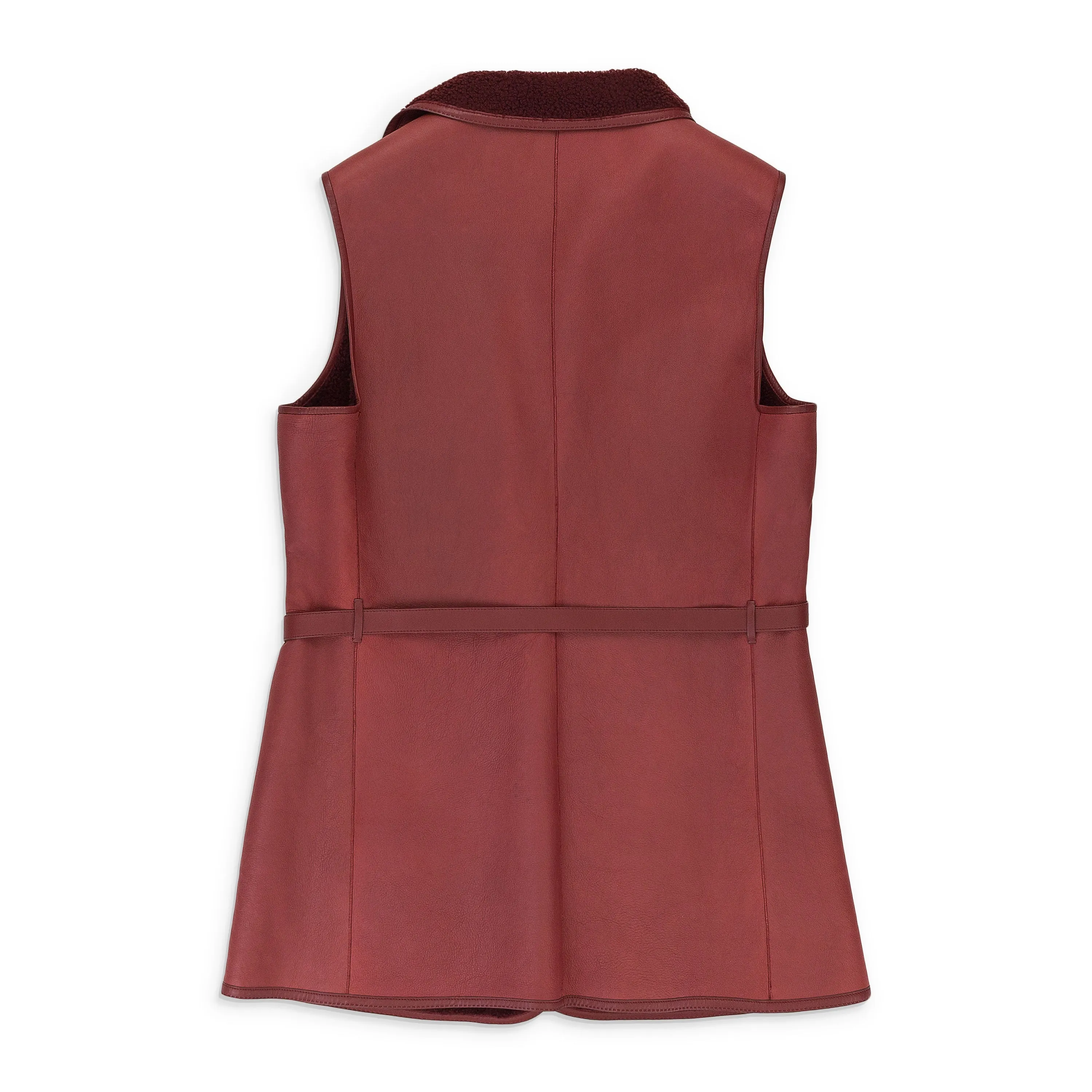 GILET SHERMAN HARTFIELD MAROON VEST