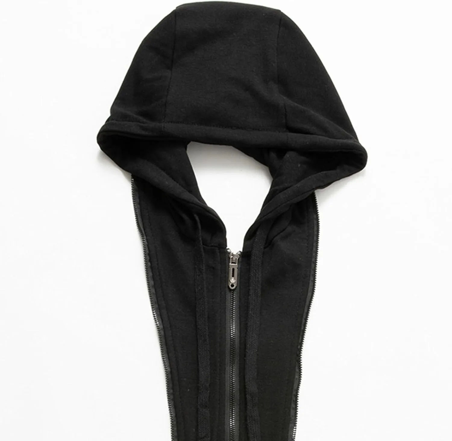 Maiyifu-GJ Men's Removable Hooded Wool Blend Overcoat Winter Single Breasted Trench Coats Casual Warm Classic Pea Jacket