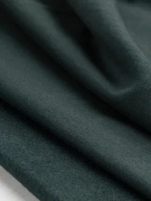 Organic Cotton Fleece - Evergreen